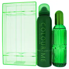 Colour Me Green - Fragrance for Men - Gift Set 90ml EDP/150ml Body Spray, by Milton-Lloyd