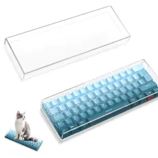 MAMBASNAKE 60% Premium-Tastatur-Staubschutz, wasserdichte Anti-Klopf-Klaracryl-Tastaturabdeckung für mechanische Mini-PC-Gaming-Tastatur, 29,3 * 10,3 * 2,8 cm, kompatibel mit K60 K61 GK61 SK61 K65