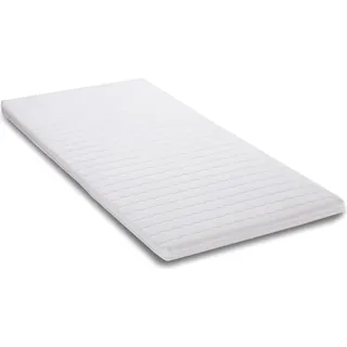 DS PRODUKTE Matratzen-Topper Mikrofaser 100 x 200 cm weiß