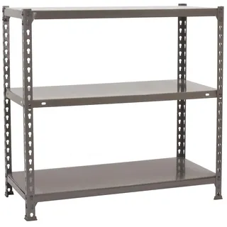 simonclick Metallregal 900 x 100 x 500 cm Grau