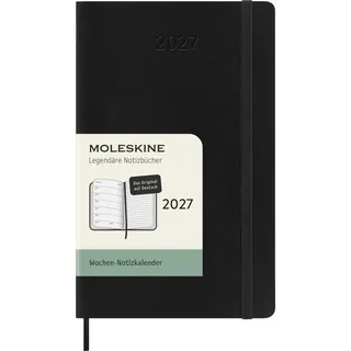Moleskine Taschenkalender 2027 Schwarz