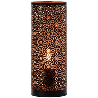 Orientalisch Nachttisch Schwarz Metall 30 cm Schlafzimmermöbel Wohnaccessoire