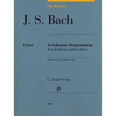 Bild Johann Sebastian Bach - Am Klavier - 16 bekannte Originalstücke