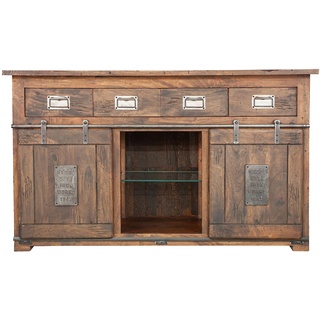 Woodroom Pali Sideboard, Mangoholz, BxHxT 150x90x45 cm