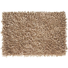 Laroom 11077 – Teppich Baumwolle Churros 4 cm, Clear braun