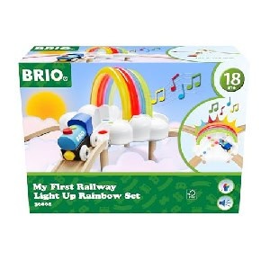 BRIO Meine erste BRIO Bahn Light Up Rainbow Set um 31,84 € statt 46,04 €