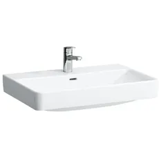 Laufen PRO S Waschtisch, 1 Hahnloch, mit Überlauf, 700x465mm, H810967, Farbe: Weiß mit LCC Active