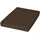 Spannbettlaken Jersey-Elasthan 100 x 200 cm braun