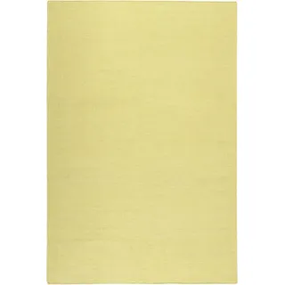 Esprit Handwebteppich Gelb Baumwolle , Textil , Uni , rechteckig , 130x190 cm , für Fußbodenheizung geeignet, in verschiedenen Größen erhältlich, für Hausstauballergiker geeignet, pflegeleicht, strapazierfähig, leicht zusammenrollbar , Teppiche und Böden, Teppiche, Moderne Teppiche