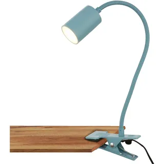 BRILONER LEUCHTEN Schreibtischlampe "FLEKS Tischlampe", blau (weiß, neutral), Leuchten, Schreibtischlampe