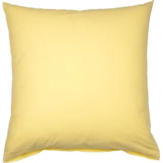 JANINE Kissenbezug Piano 80 x 80 cm Gelb