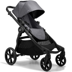 Baby Jogger City Select 2 Sportkinderwagen | leichter und kompakter Kinderwagen | vom Einzel- zum Geschschwister- oder Zwillingswagen umbaubar | Radiant Slate