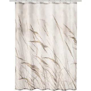 KLEINE WOLKE Duschvorhang Sylt 180 x 200 cm beige