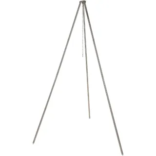 Dreibein mit Kette und Haken, 1,90 m