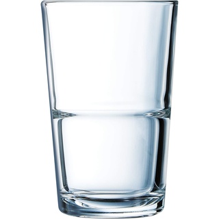 Arcoroc ARC H7763 Stack Up Longdrinkglas, 350ml, Glas transparent, 6 Stück