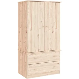 vidaXL Kleiderschrank ALTA 90x55x170 cm Massivholz Kiefer