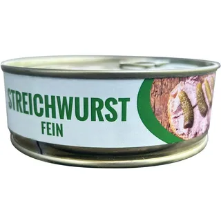 Streichwurst fein ‚Äì haltbare Notfallnahrung für Vorrat und Krisenvorsorge 2400 g