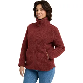 Jack Wolfskin High Curl Fleecejacke Rot L