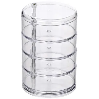 Wenko Kosmetik Organizer Tower 11,5 x 11,5 x 17,5 cm 4-tlg. transparent