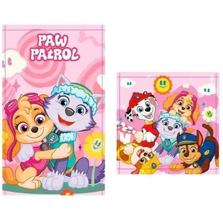 PAW Patrol Kinderhandtuch Set 30x50 + 30x30 Gästehandtuch handtuch Gesichtstuch