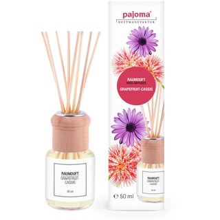 Pajoma pajoma® Raumduft 50 ml inkl. Duftstäbchen, Grapefruit-Cassis Flüssigkeit