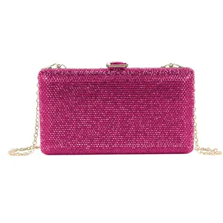 SUKUTU Frauen Kristall Abendtaschen Formelle Party Clutch Box Geldbörse Hochzeit Strass Handtaschen Braut Geldbörse für Party