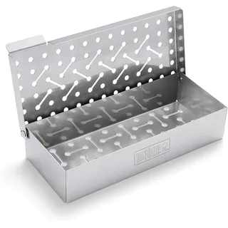 Weber Räucherbox 12 x 24,64 cm Edelstahl grau