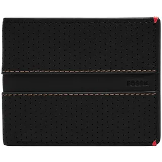 Fossil Rennsport Bifold With Flip ID Geldbörse Herren schwarz