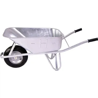 Hofmaninger Schiebetruhe Baumeister 100ltr. m.PU-Rad Spezial vollbadfeuerverzinkt