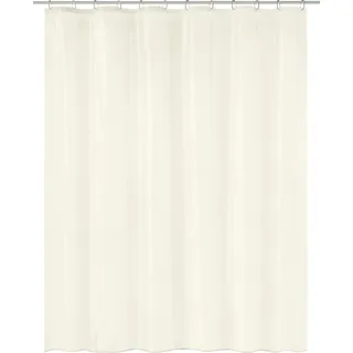 KLEINE WOLKE Duschvorhang UNO 180 x 200 cm Ecru