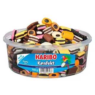 HARIBO Konfekt Lakritz 750,0 g