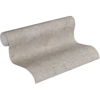 A.S. Création Livingwalls 369111 Metropolitan Stories Paul Bergmann Berlin Tapete in Vintage Beton Optik Vliestapete braun grau, 10,05 m x 0,53 m