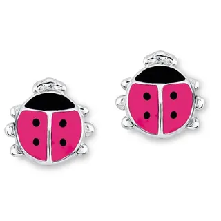 Prinzessin Lillifee Ohrstecker Marienkäfer Silber 925 pink 9045990