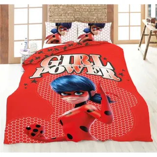 Miraculous Ladybug Mikrofaser Kinder Bettwäsche Set