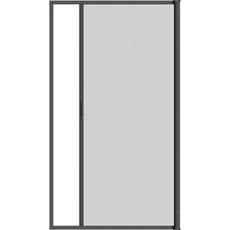 Bild von 70897 Balkontür Rollo, Insektenschutzrollo Tür, Fiberglasgewebe, individuell kürzbar, 160 x 225 cm, Anthrazit