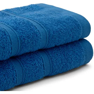 Bassetti Set 1 + 1 Handtuch und Gästehandtuch, Meer, 100% Baumwolle, 40 x 60/60 x 100 cm