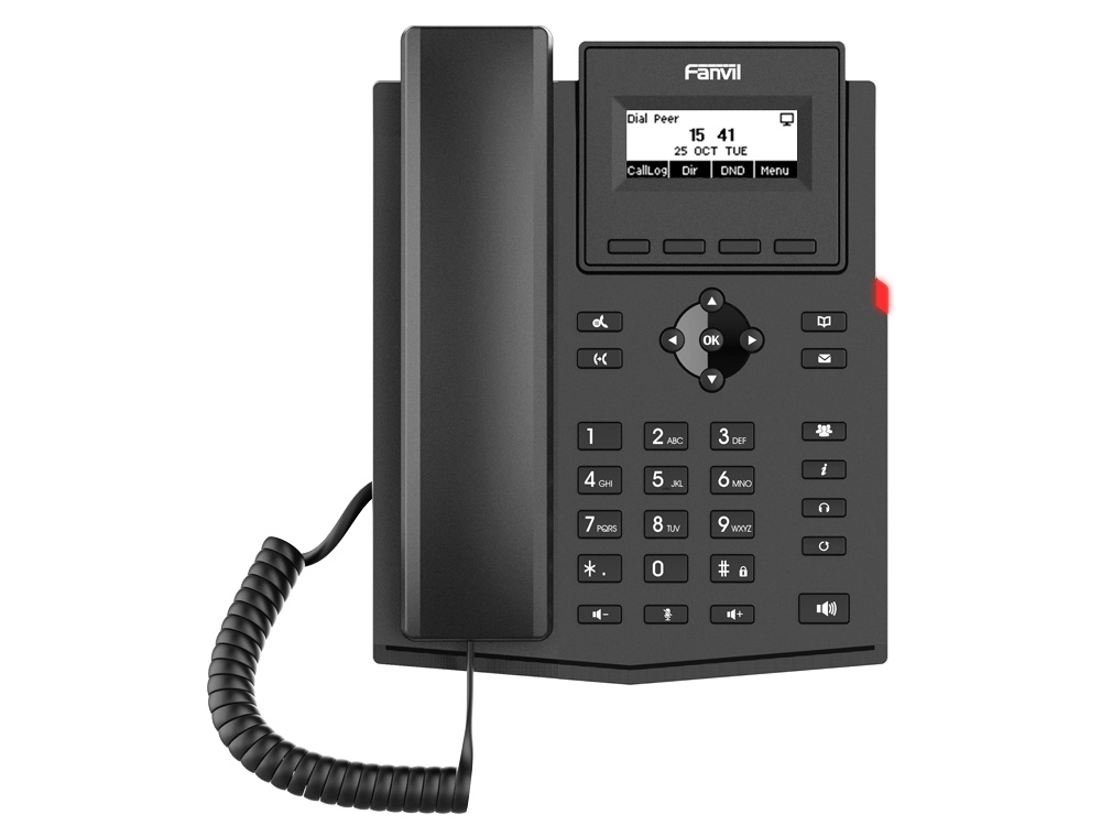 Bild von IP Telefon X301W schwarz