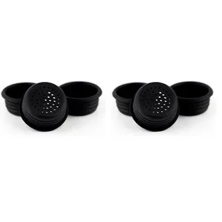 Ankerkraut Streueraufsätze für Korkengläser zum einfachen Dosieren, 3-er Set groß, 2 mm Lochgröße (Packung mit 2)