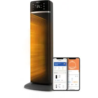 Philips Turmheizlüfter 2000 W schwarz/grau