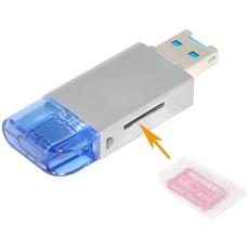 xiwai USB-C Typ C / USB 2.0 zu NM Nano-Speicherkarte TF Micro SD-Kartenleser für Huawei-Handy-Laptop