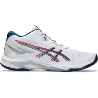 Asics Schuhe Asics Netburner Ballistic 1051A090101 - Weiß, Dunkelblau, Rot