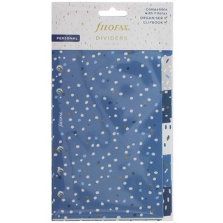 Filofax Indigo Personal Dividers, 132763