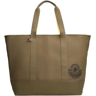 Tommy Hilfiger Herren Tote Bag Tasche Heritage aus Canvas, Braun (Willow Green), Einheitsgröße