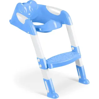 Ricokids 729100 Koala-Toilettensitzbezug mit Leiter, Blau - Blau