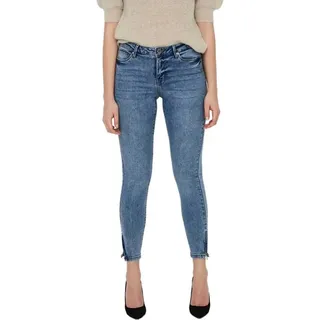 Vero Moda Tilde Midrise Slim Ankle Zip Jeans Blau XS / 32 Damen Blau XS - Blau