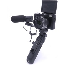 AGFAPHOTO VLG-4K (24 Mpx, 60p, 5 x), Videokamera, Schwarz