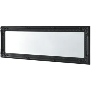 [en.casa] Wandspiegel Barock 132 x 42 cm Schwarz