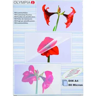 Olympia Laminierfolien DIN A 4 80 micron (9166)