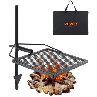 Vevor Drehspieß Schwenkgrill schwarz