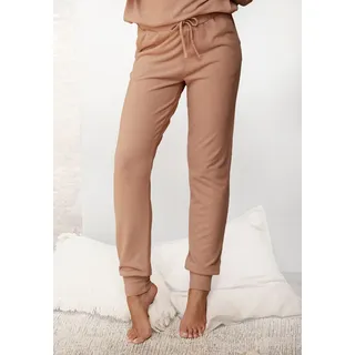 LASCANA Loungehose Relaxhose mit seitlichen Taschen, grau